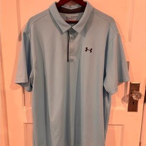 Under Armour Men's Sky Blue Polo Shirt